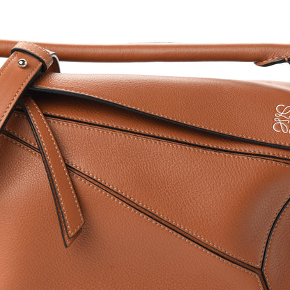 Loewe Calfskin Small Puzzle Bag Tan 9 of 9