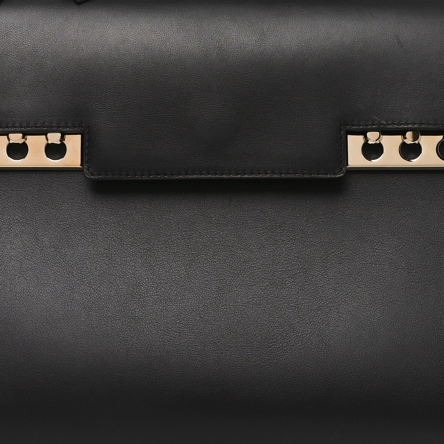 Delvaux Smooth Calfskin GM Tempete Satchel Black 8 of 10
