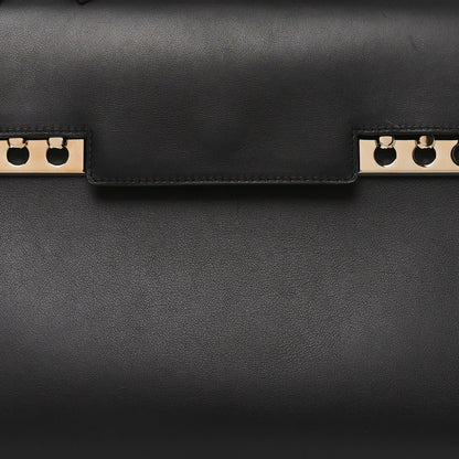 Delvaux Smooth Calfskin GM Tempete Satchel Black 8 of 10