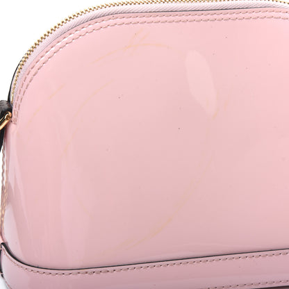 Louis Vuitton Vernis Monogram Alma Mini Rose Ballerine 18 of 21
