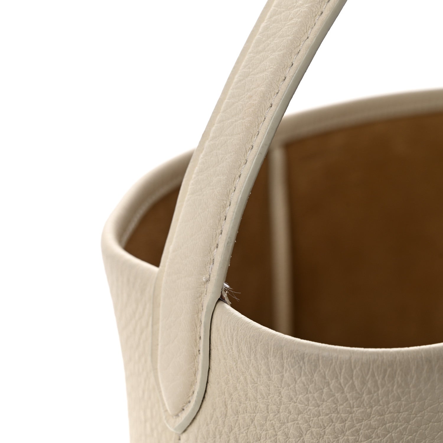 The Row Grained Calfskin Medium N/S Park Tote Ivory 10 of 10