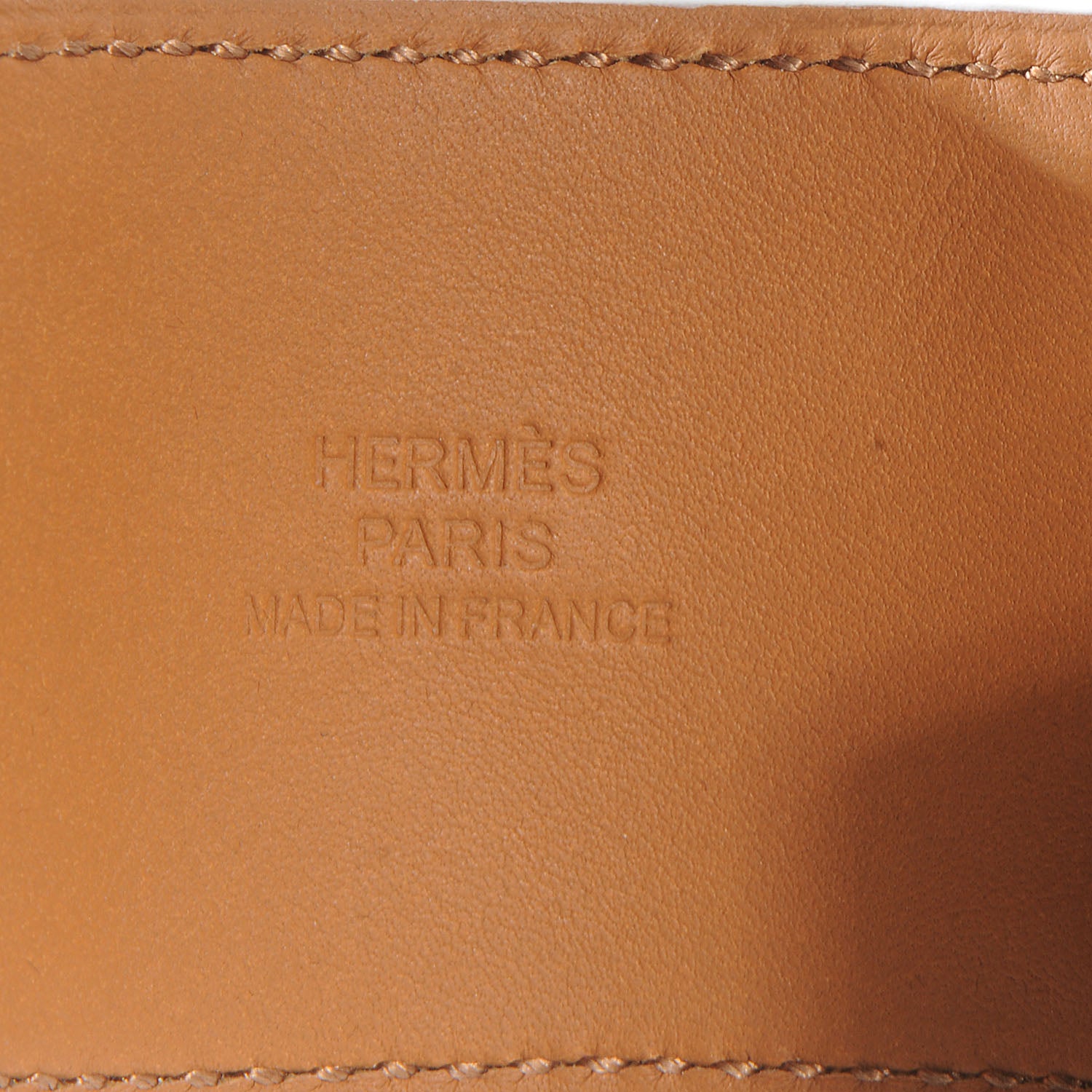 Hermes Epsom Collier de Chien CDC Bracelet White Large 6 of 7