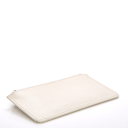 Louis Vuitton Epi Key Pouch Ivory 4 of 7