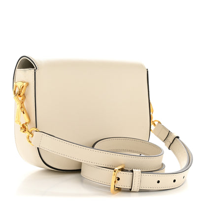 Gucci Azalea Calfskin Horsebit 1955 Shoulder Bag Mystic White 3 of 15