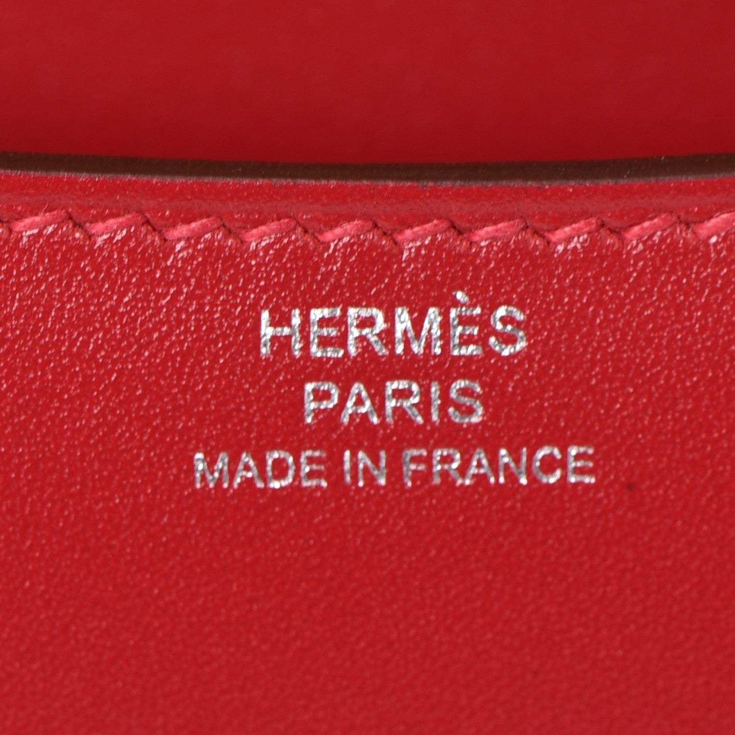 Hermes Tadelakt Constance 18 Rouge Vif 7 of 19