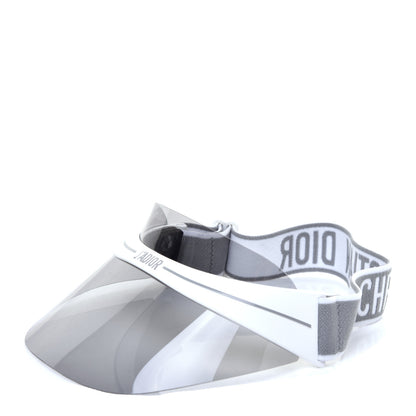 Christian Dior Mirrored DiorClub1 Sun Visor Grey 1 of 8