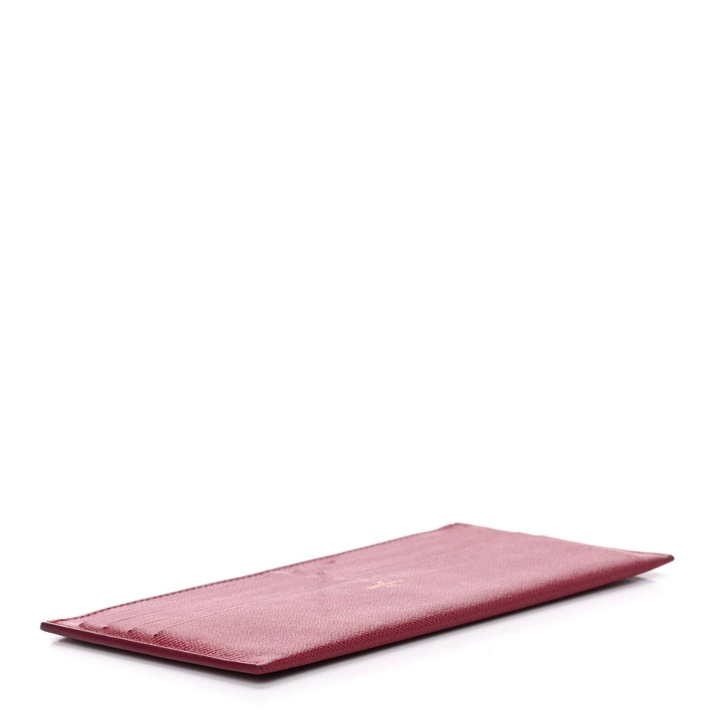 Calfskin Felicie Card Holder Insert Fuchsia