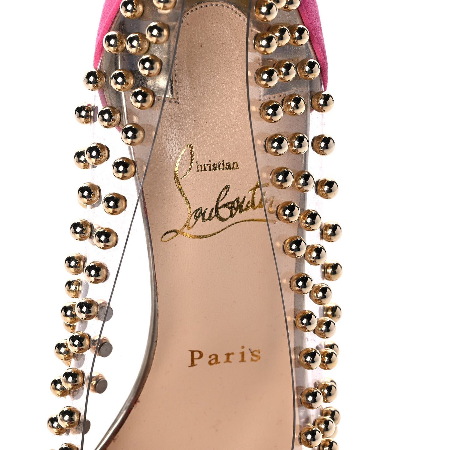 Veau Velours Patent PVC Follies Spikes 120 Pumps 37.5 Multicolor