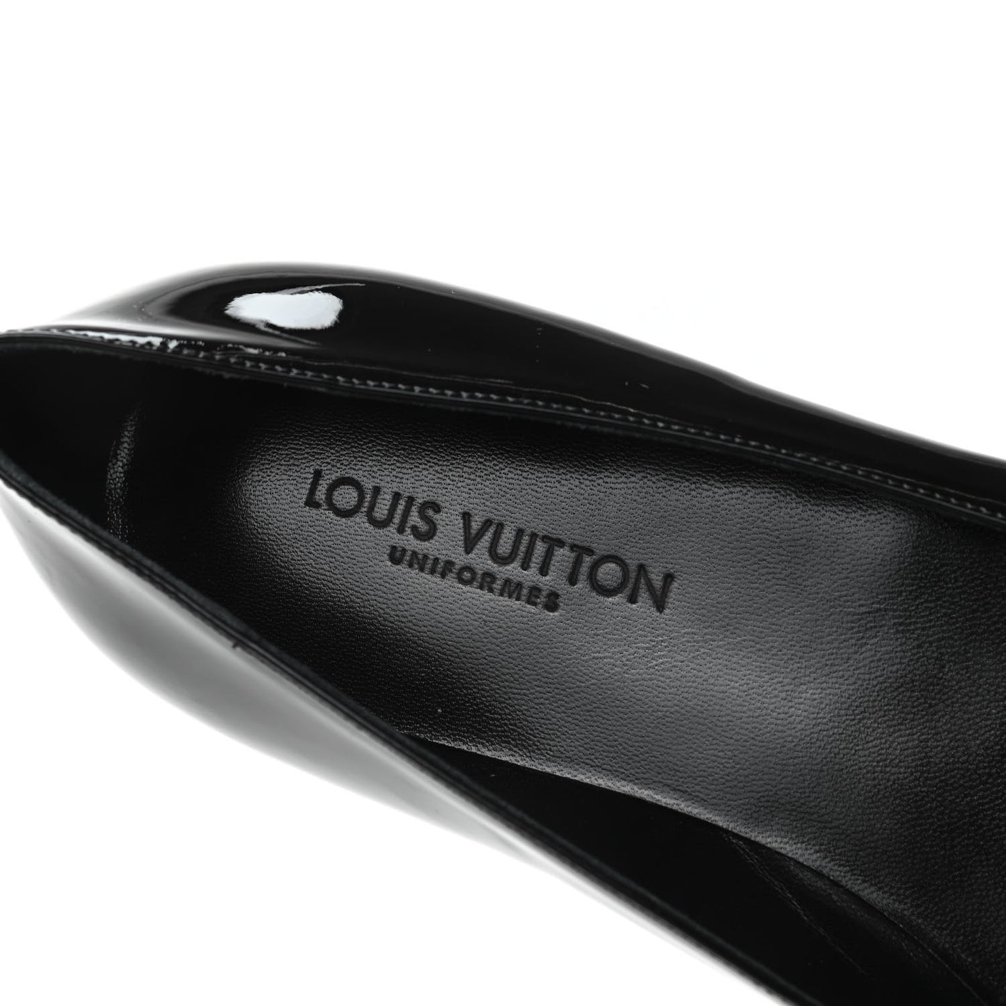 Patent Uniformes Ballerina Flat 38.5 Black