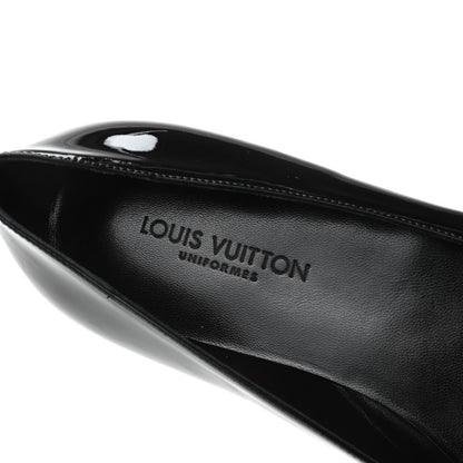 Louis Vuitton Patent Uniformes Ballerina Flat 38.5 Black 7 of 7