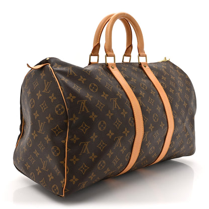 Louis Vuitton Monogram Keepall 45 3 of 17