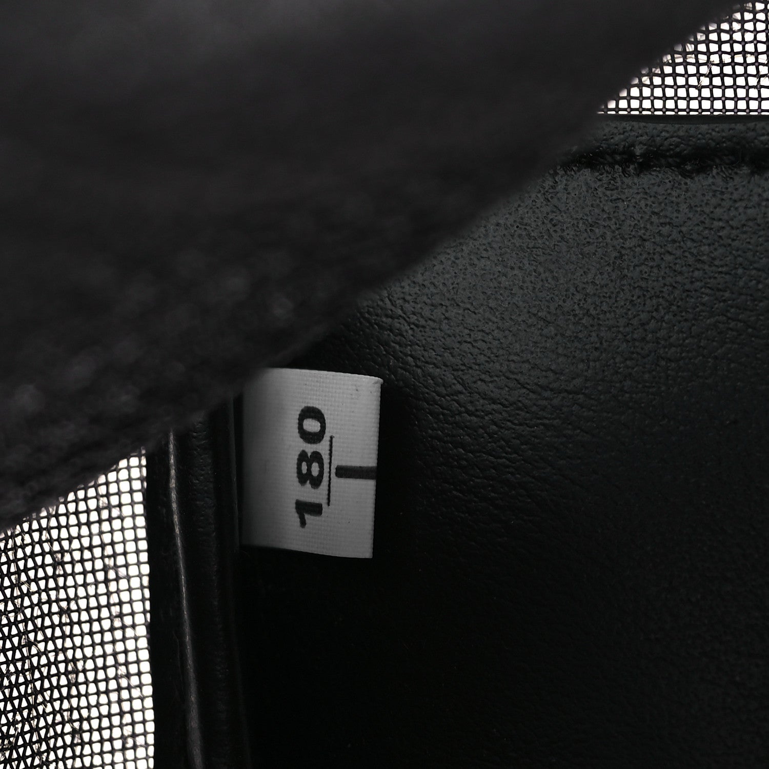 Prada Mesh Sequin Spazzolato Logo Tote Black 8 of 10