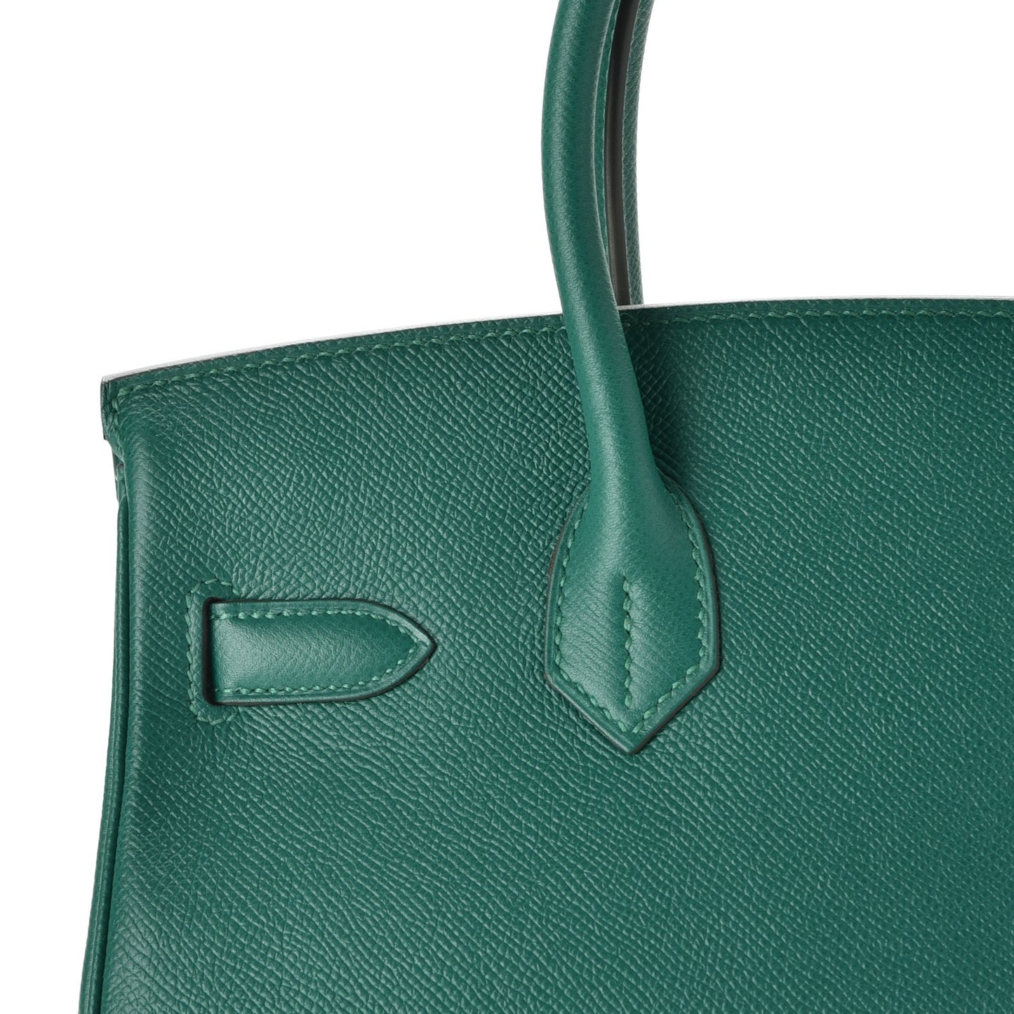 Epsom Birkin 30 Malachite