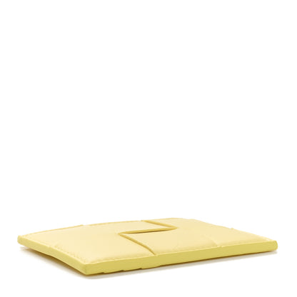 Bottega Veneta Nappa Intreccio Cassette Credit Card Holder Sherbert 4 of 8