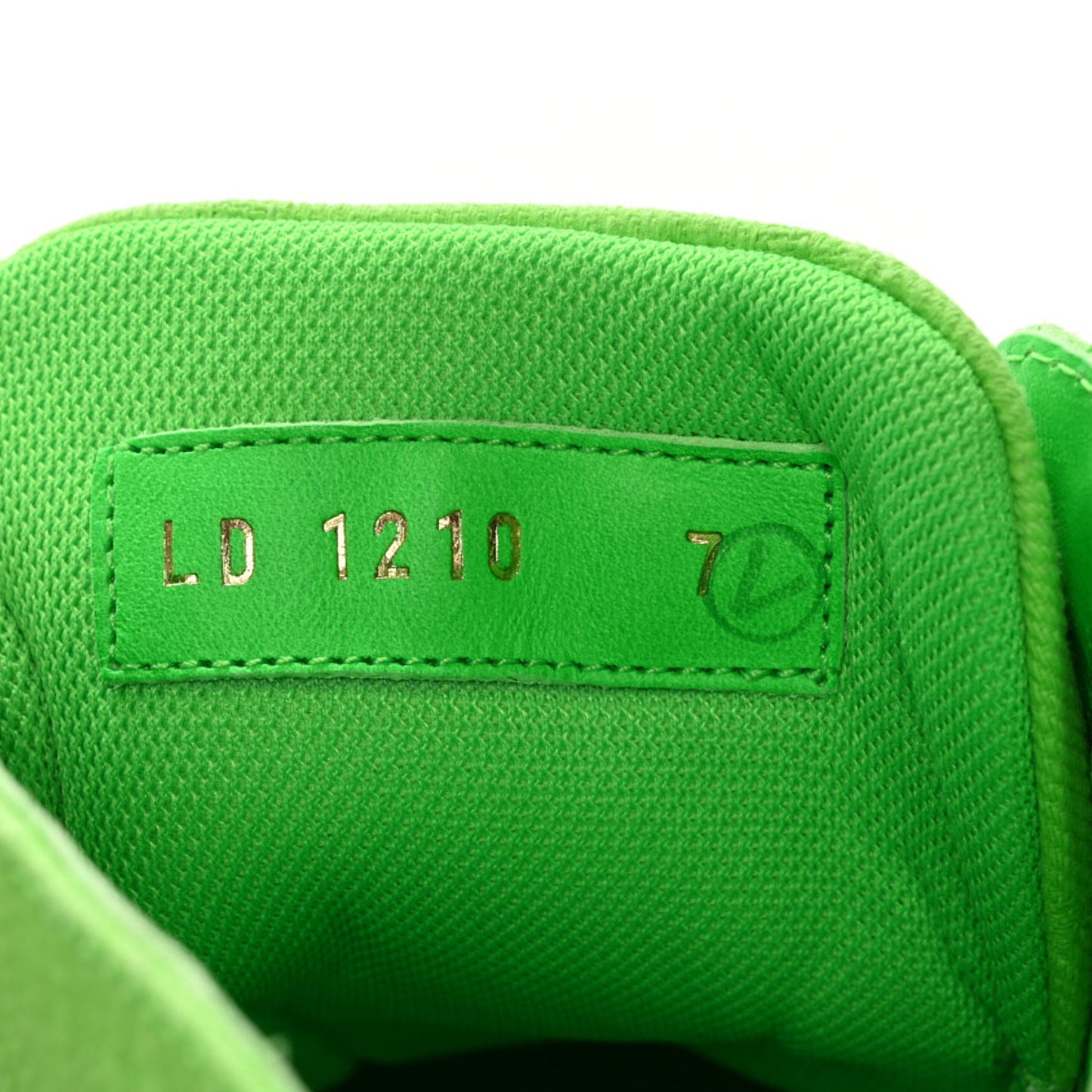 Canvas Monogram Mens Tattoo Sneaker Boots 7 Vert
