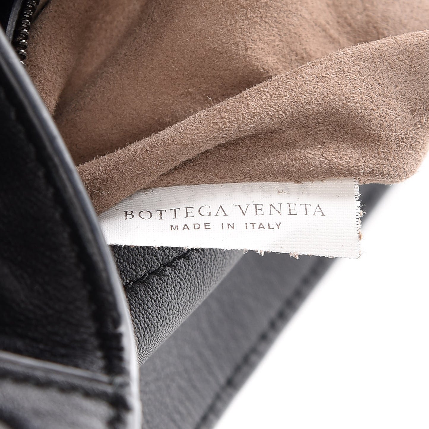 Nappa Intrecciato Large Loop Fringe Hobo Black