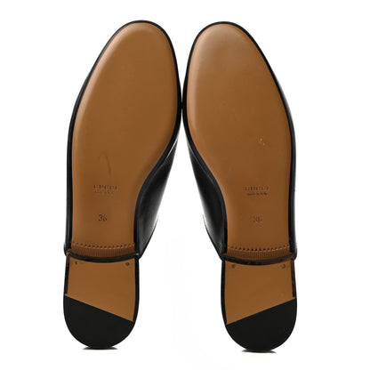 Gucci Calfskin Womens Princetown Slippers 36 Black 5 of 8