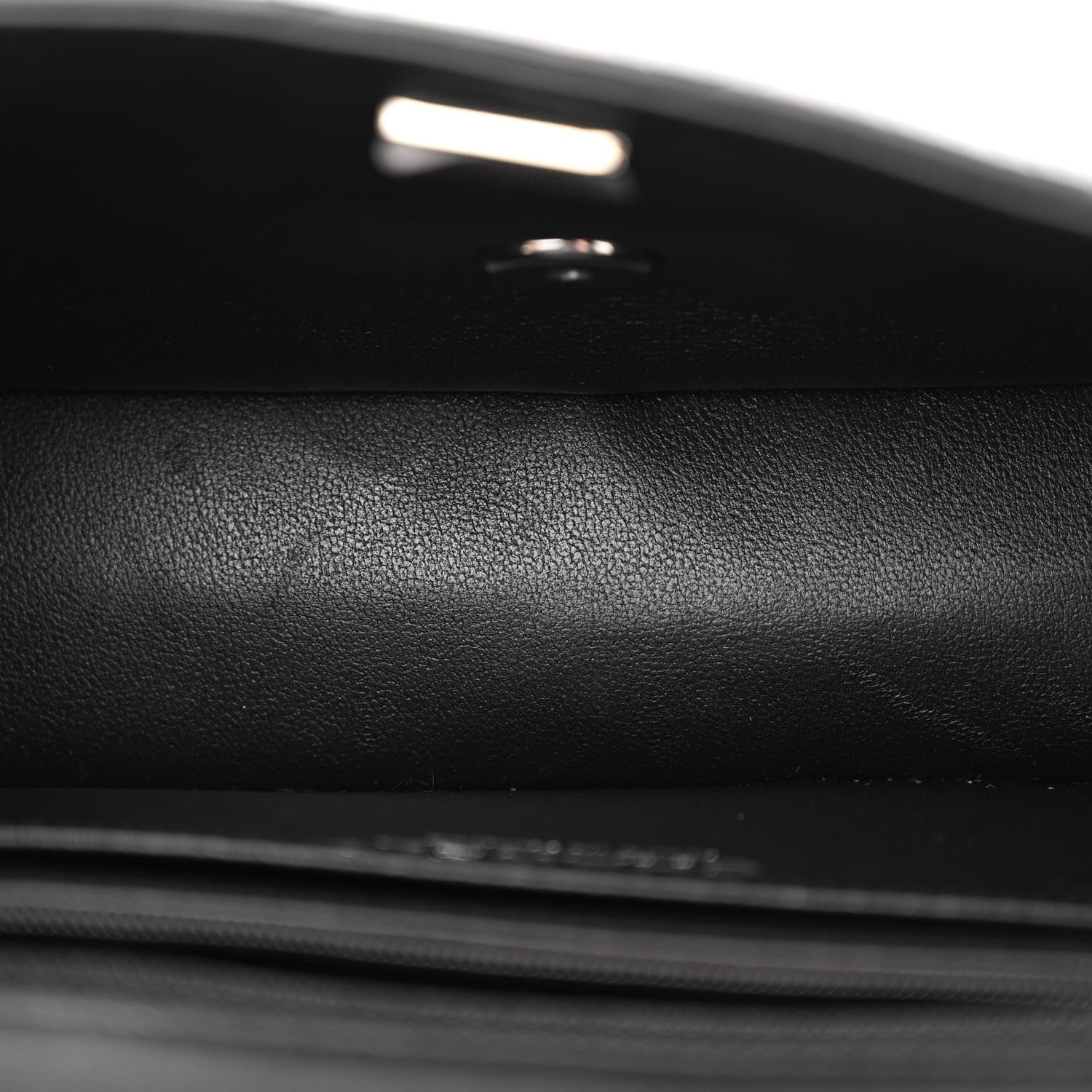 Chanel Lambskin Quilted Mini Rectangular Flap Black 5 of 11