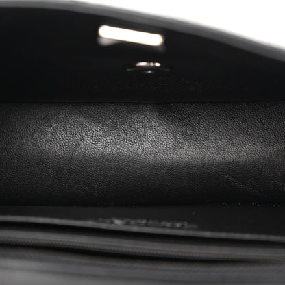 Chanel Lambskin Quilted Mini Rectangular Flap Black 5 of 11