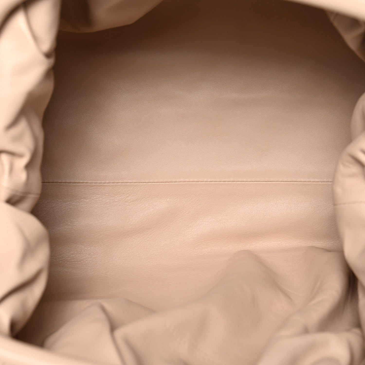Bottega Veneta Smooth Butter Calf The Pouch Oversized Clutch Nude 5 of 10