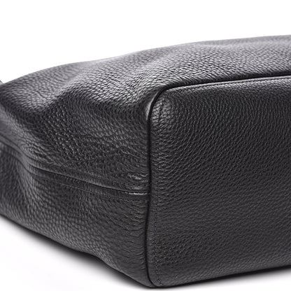 Prada Vitello Daino Tote Black 8 of 9
