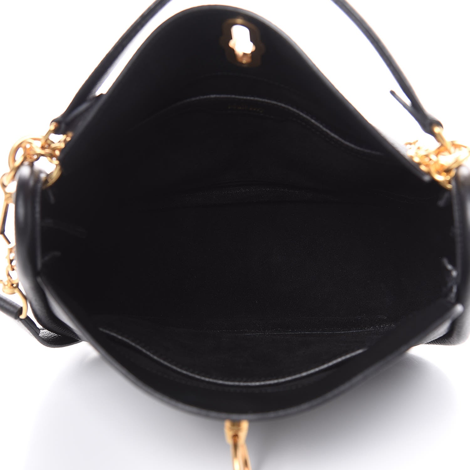 Mulberry Small Classic Grain Calfskin Small Leighton Black 5 of 8