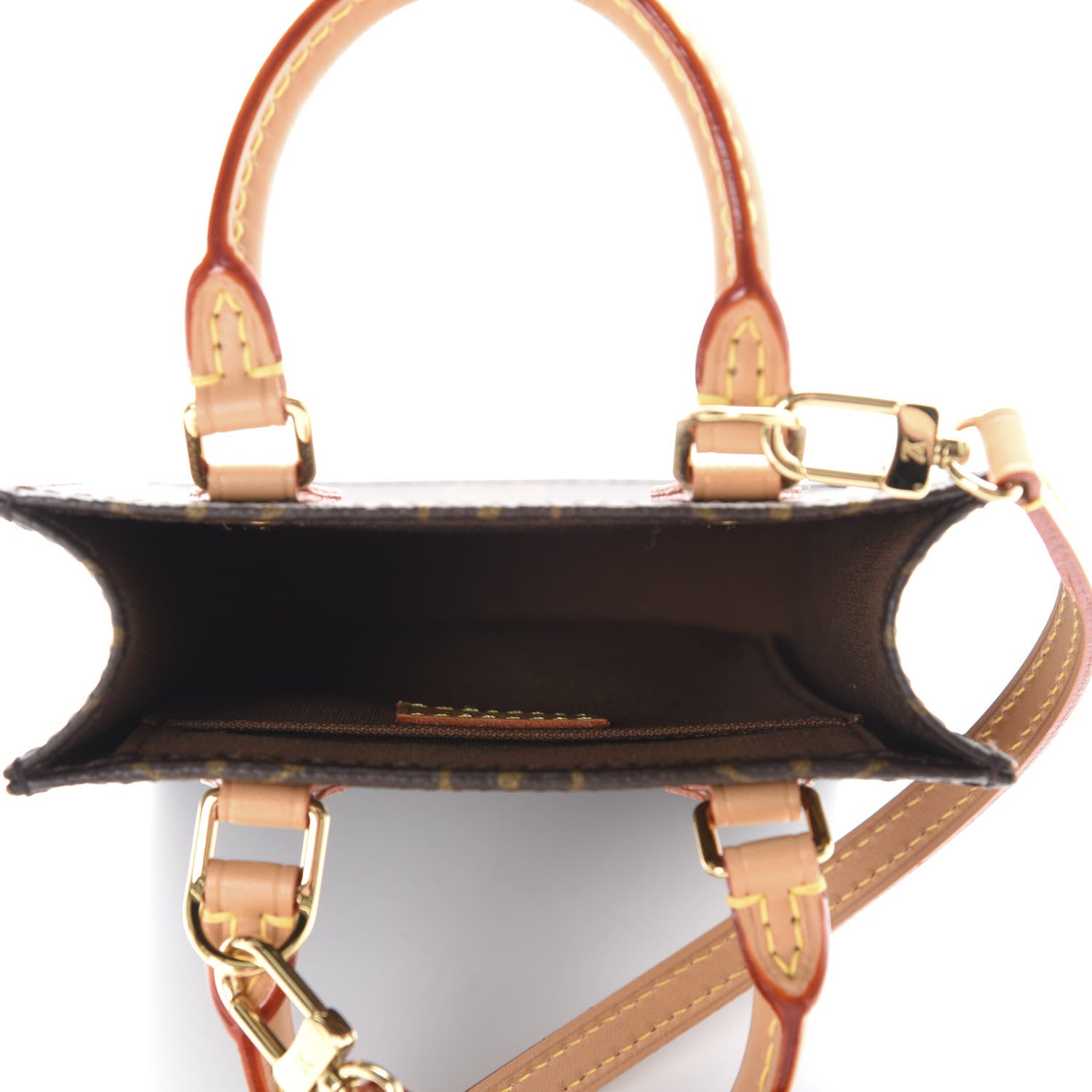 Louis Vuitton Monogram Petit Sac Plat 5 of 11