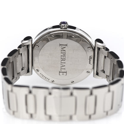 Chopard Stainless Steel Diamond Bezel Mother of Pearl 36mm Imperiale Quartz Watch 6 of 7