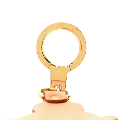 Louis Vuitton Vachetta Monogram Panda Key Ring Bag Charm 4 of 4