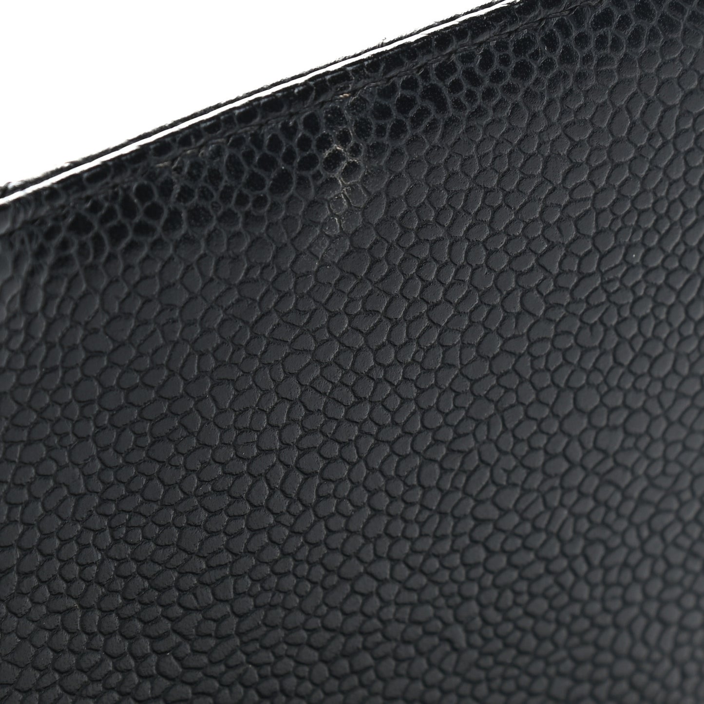 Caviar Quilted Jumbo Single Flap Black