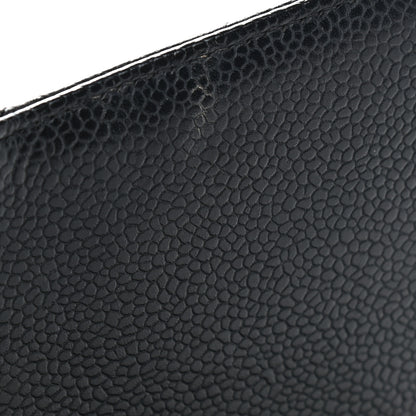 Chanel Caviar Quilted Jumbo Single Flap Black 5 of 12