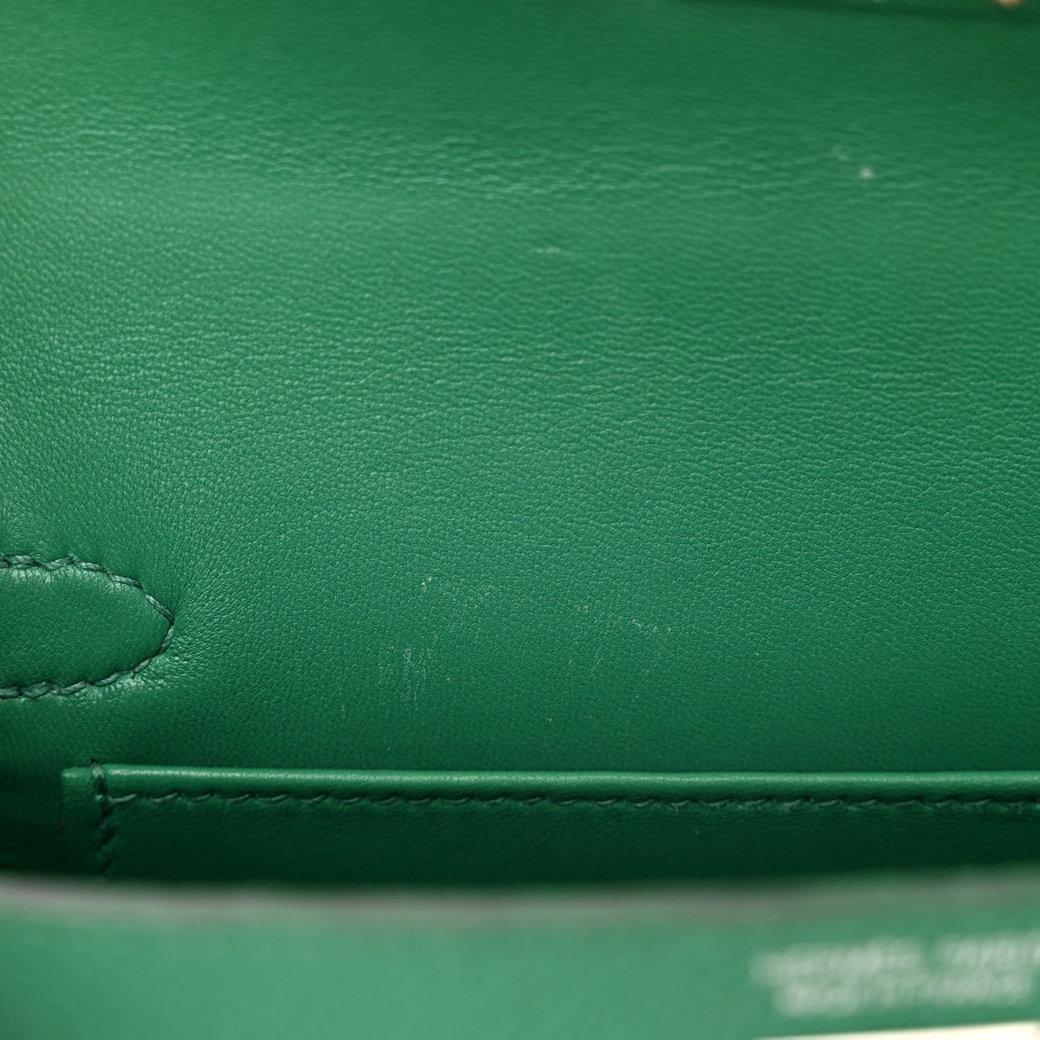 Hermes Epsom Mini Kelly Sellier 20 Vert Jade 11 of 12