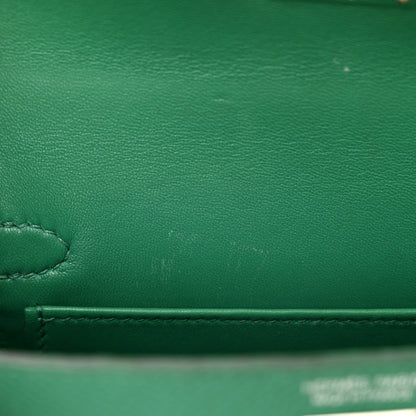 Hermes Epsom Mini Kelly Sellier 20 Vert Jade 11 of 12