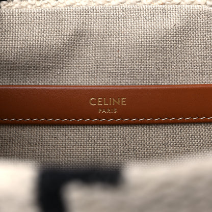 Celine Canvas Small All Over Cabas Thais 6 of 8