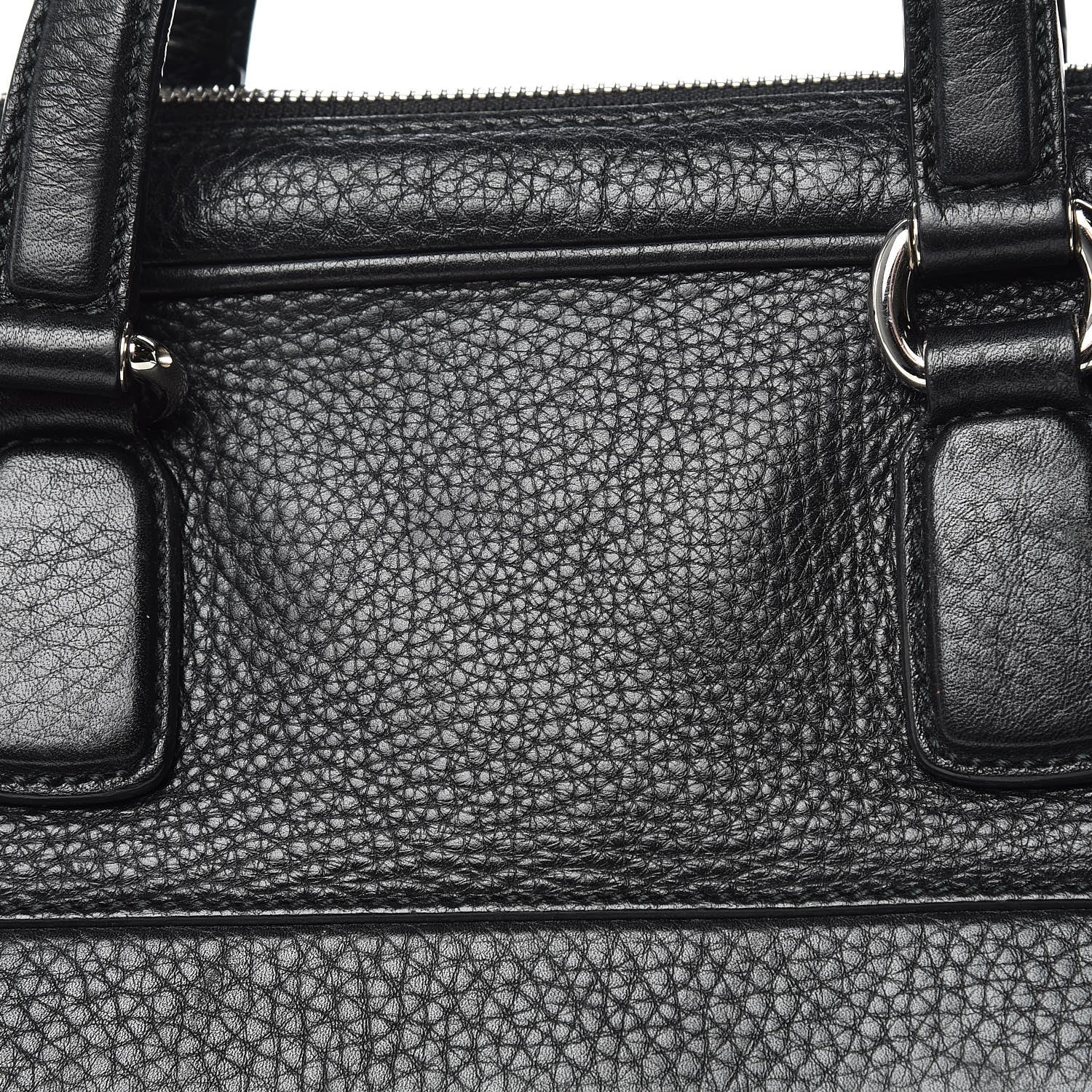 Gucci Pebbled Calfskin Soho Briefcase Black 11 of 19