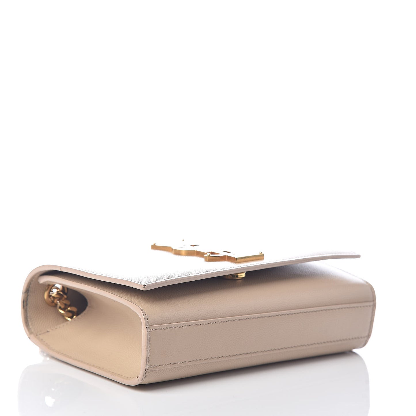 Grain De Poudre Small Monogram Kate Satchel Nude Powder