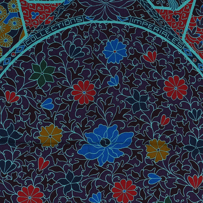 Hermes Cashmere Silk Collections Imperiales Shawl 140 3 of 3