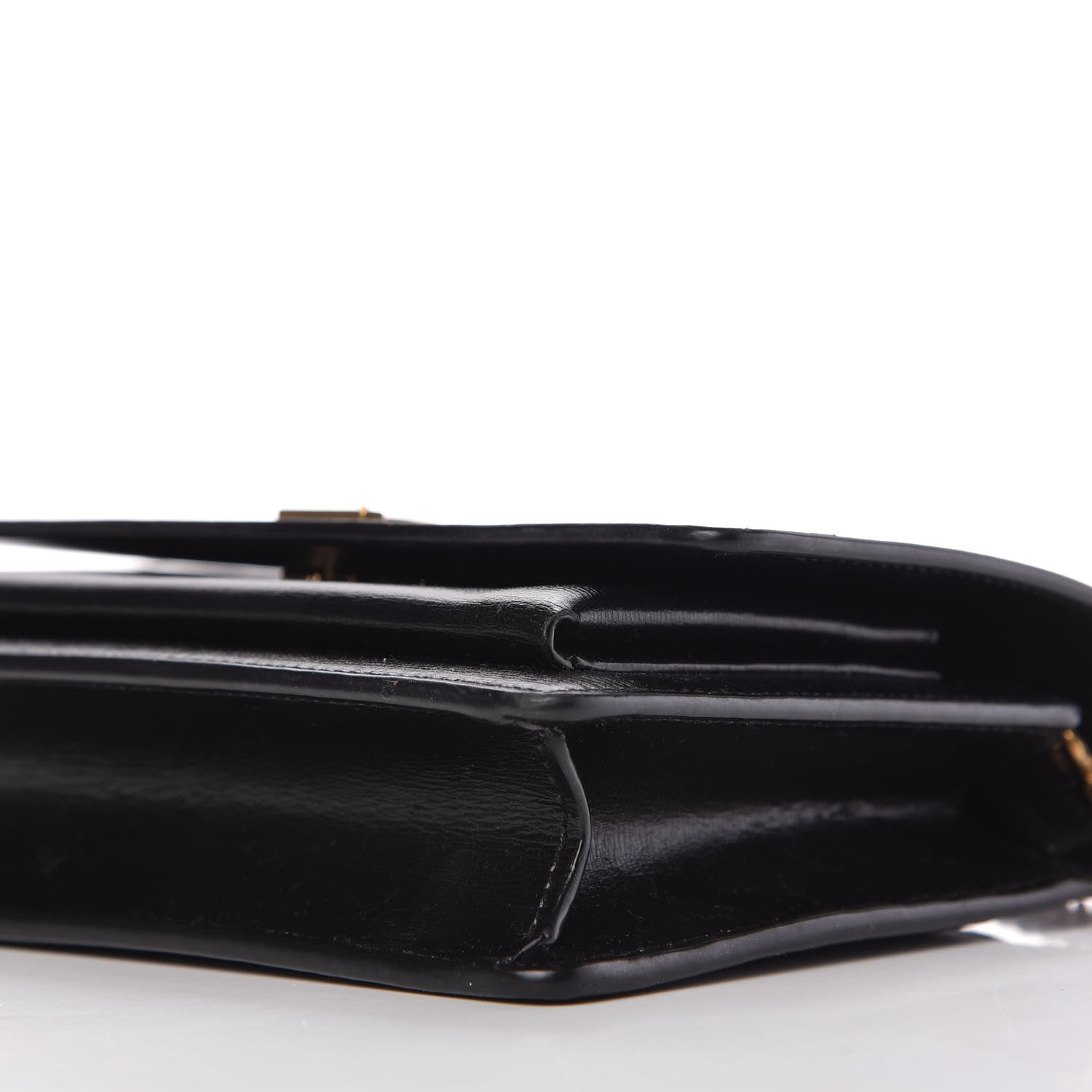 Saint Laurent Calfskin Monogram Sunset Chain Wallet Black 7 of 10