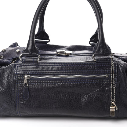 Balenciaga Agneau Whistle Shoulder Bag Marine 11 of 12