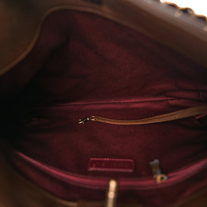 Chanel Calfskin Quilted Into The Fringe Hobo Brown 5 of 10