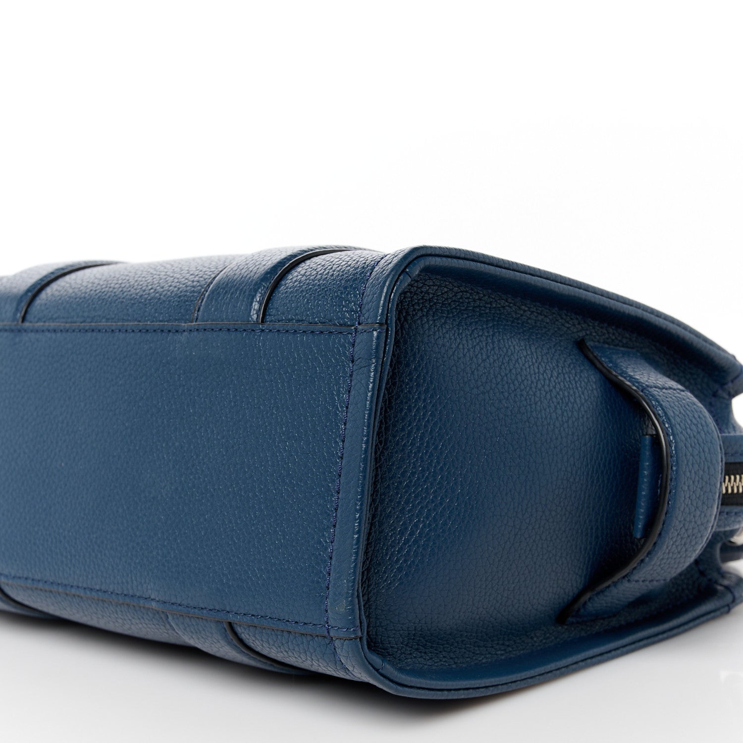 Marc Jacobs Grained Calfskin Small The Tote Bag Blue Sea 12 of 12