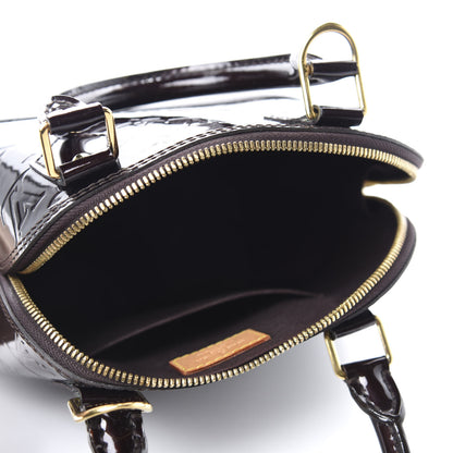 Louis Vuitton Vernis Alma BB Amarante 5 of 10