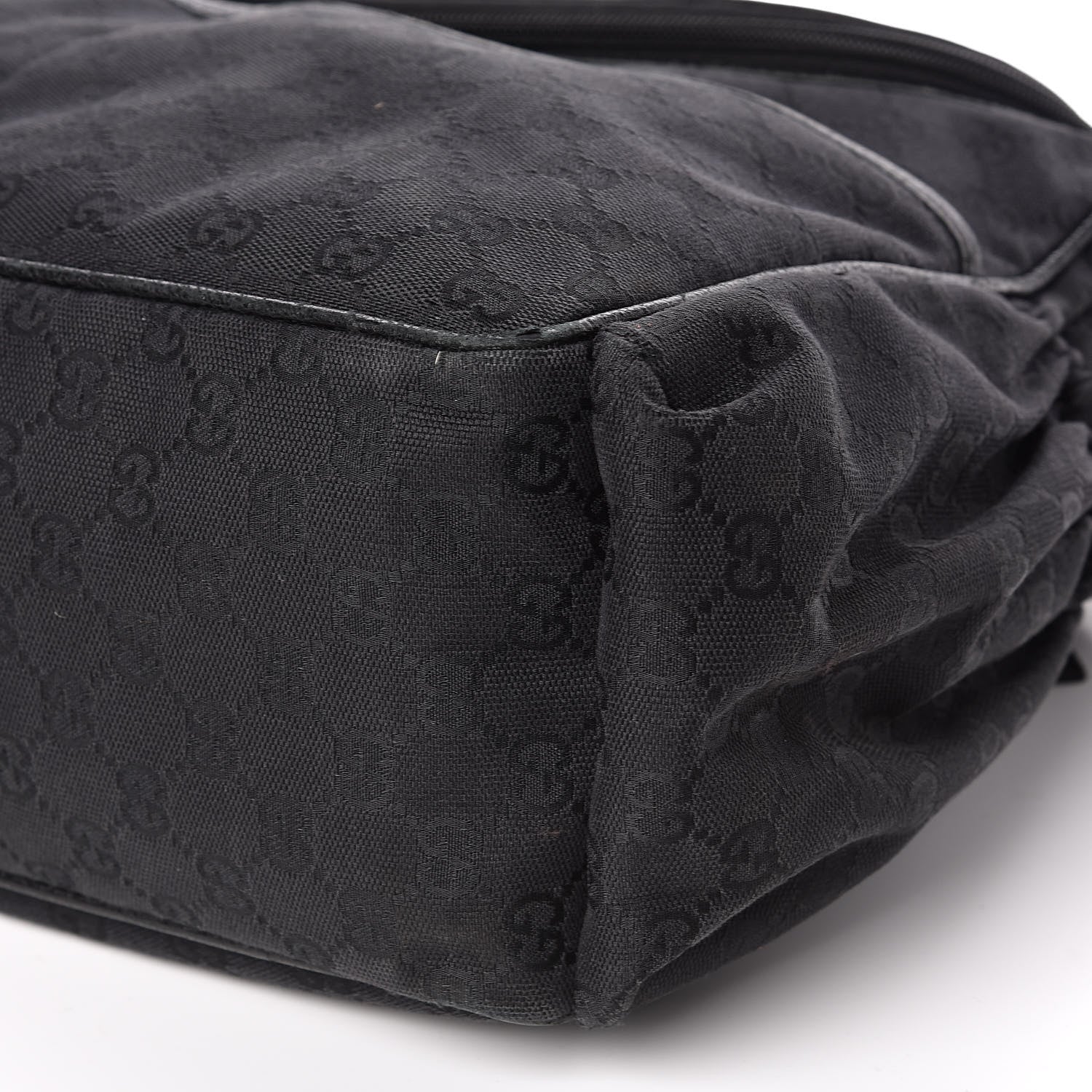 Gucci Monogram Large Diaper Bag Black 9 of 11