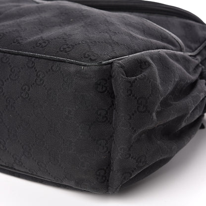 Gucci Monogram Large Diaper Bag Black 9 of 11