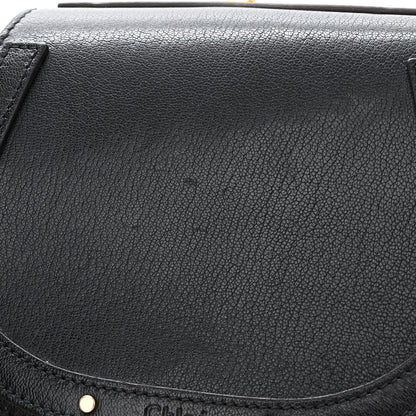 Chloe Calfskin Suede Small Nile Bracelet Bag Black 12 of 12