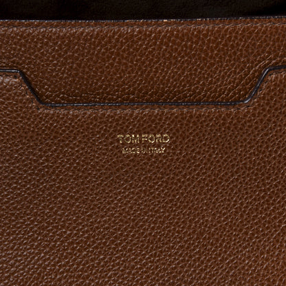 Tom Ford Pebbled Calfskin Mini Jennifer Crossbody Bag Caramel 6 of 9