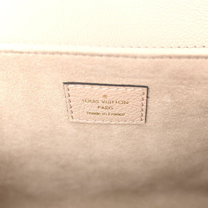 Louis Vuitton Grained Calfskin Lockme Oxford Greige 6 of 9