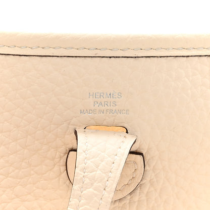 Hermes Taurillon Clemence Maxi Quadrille Evelyne TPM Nata Citron Rouge H Mauve Sylvestre 6 of 11