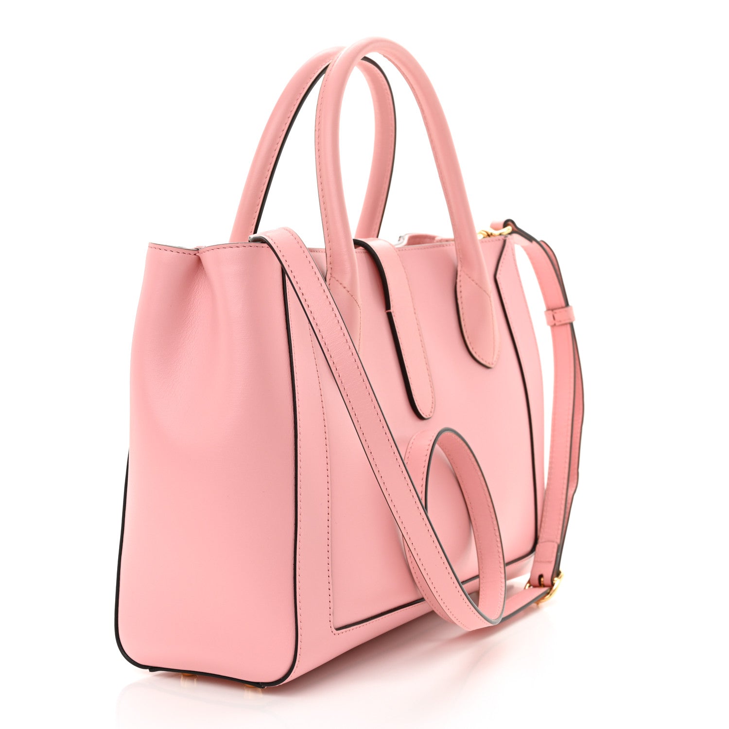 Gucci Boarded Plutone Calfskin Medium Jackie 1961 Tote Wild Rose 3 of 11