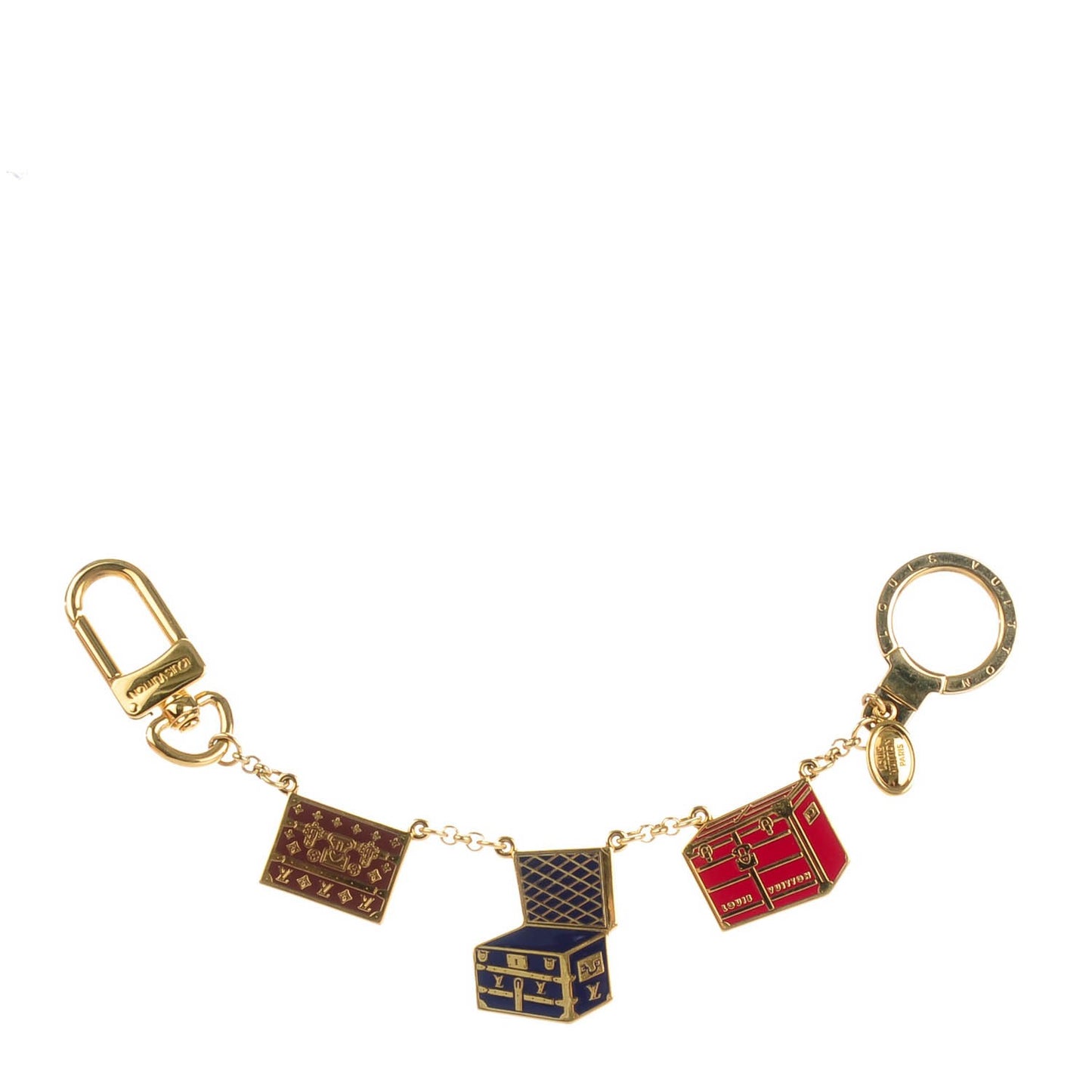 Porte Cles Malle Chaine Keychain
